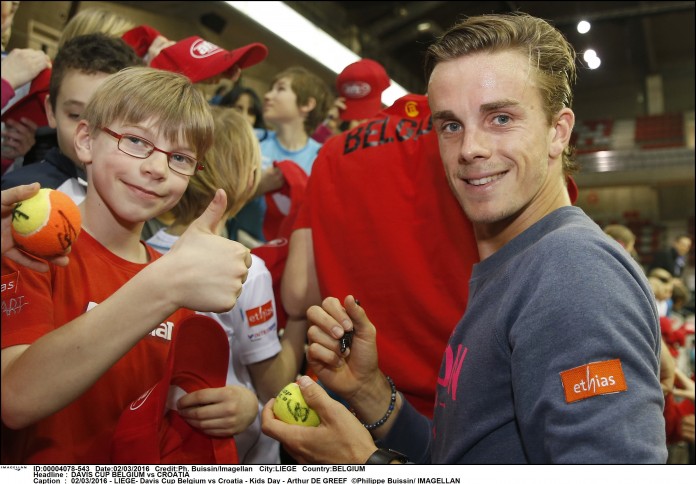 DAVIS CUP BELGIUM vs CROATIA