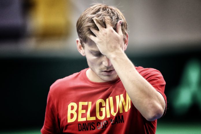 TENNIS DAVIS CUP BELGIUM TRAINING