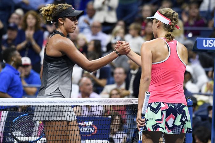 USA TENNIS US OPEN DAY R1 MERTENS VS KEYS