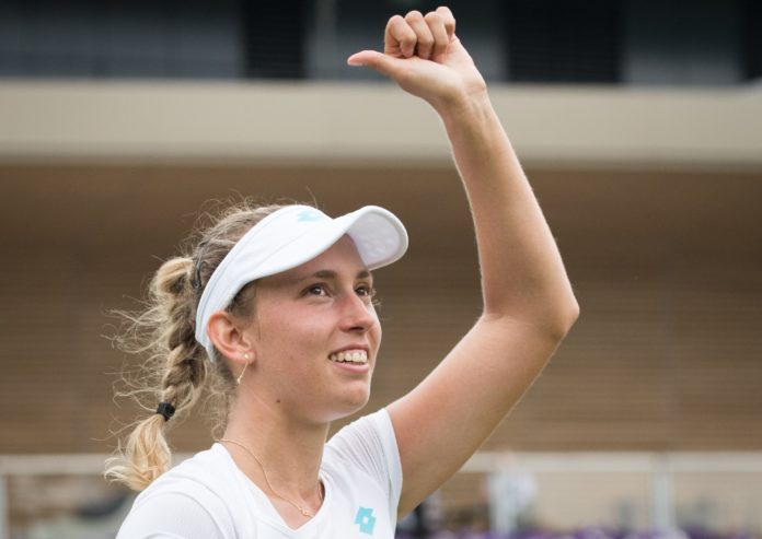 BRITAIN TENNIS WIMBLEDON R3 MERTENS VS WANG