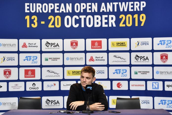 TENNIS EUROPEAN OPEN ANTWERP MEDIA DAY